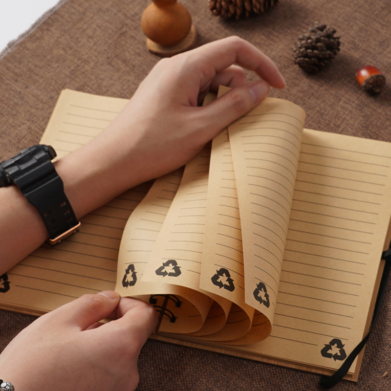 オリジナル木コイルノート