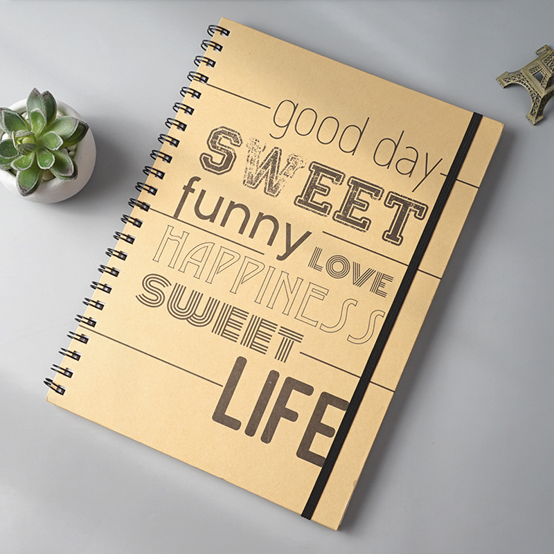 アメリカンレトロスタイルコイルノート